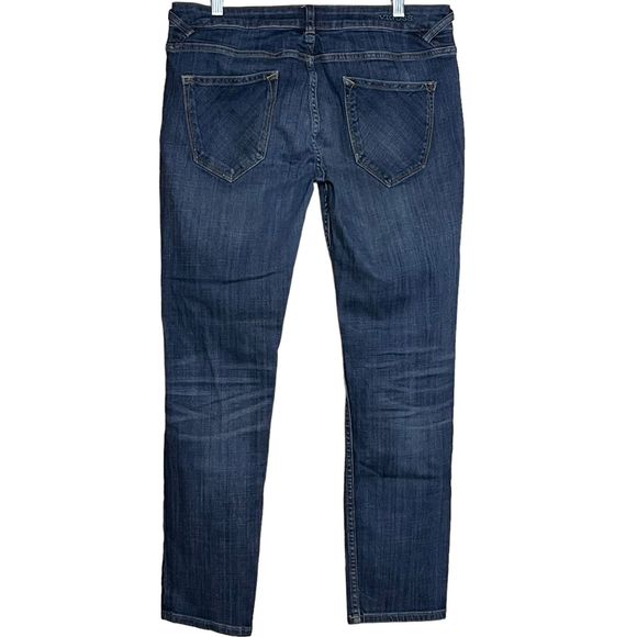Vigoss The Thompson Tomboy Jeans Women's Mid Rise Relaxed Distressed Denim 31 - Picture 6 of 11